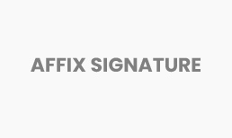 No signature